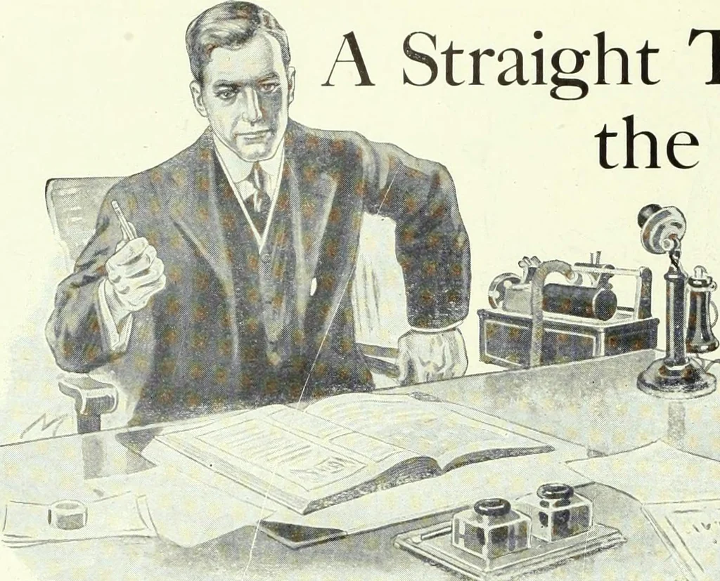 An illustration from Canadian printer & publisher, 1915, leaf 699