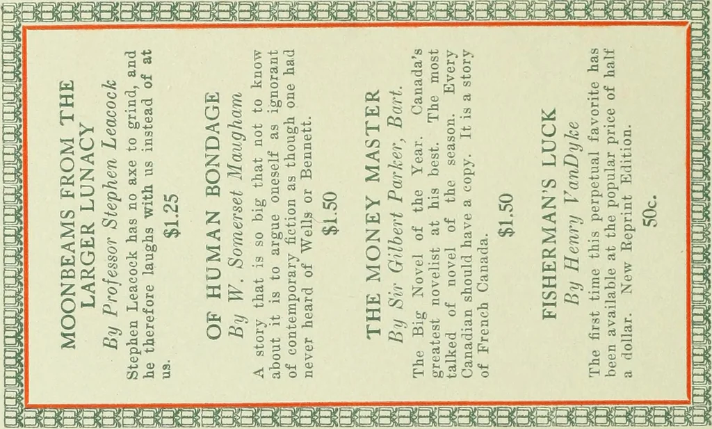 An illustration from Canadian printer & publisher, 1915, leaf 737