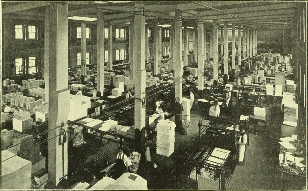 An illustration from Canadian printer & publisher, 1915, leaf 88