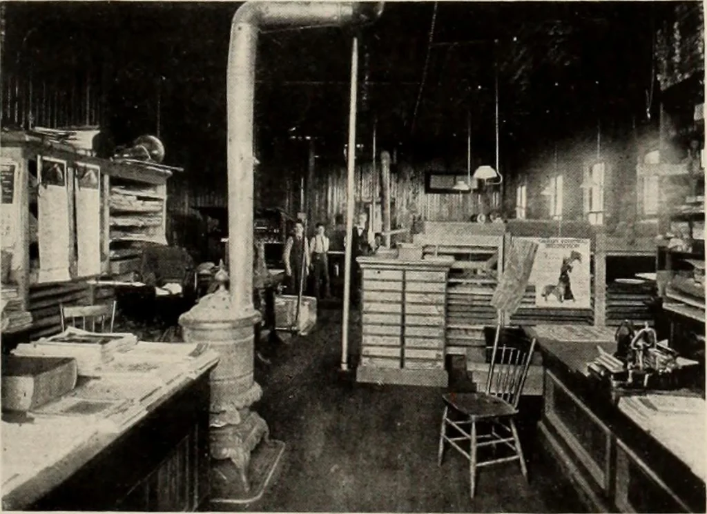 An illustration from Canadian printer & publisher, 1916, leaf 118