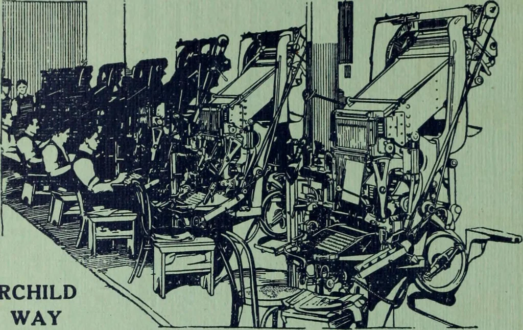 An illustration from Canadian printer & publisher, 1916, leaf 133