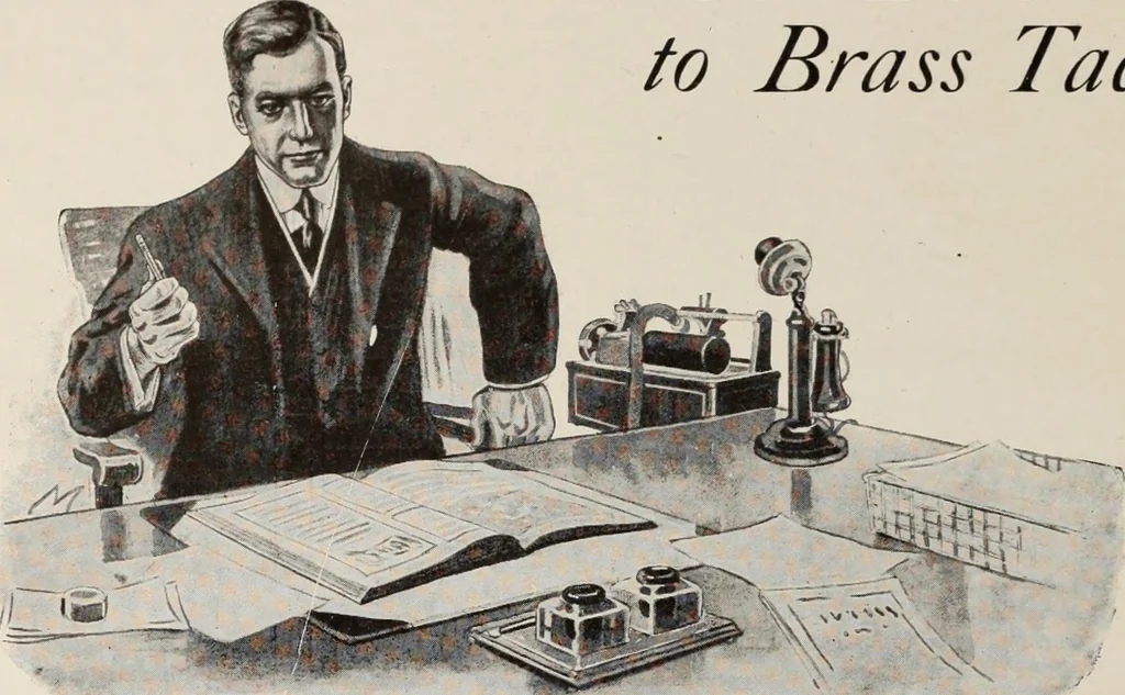 An illustration from Canadian printer & publisher, 1916, leaf 193