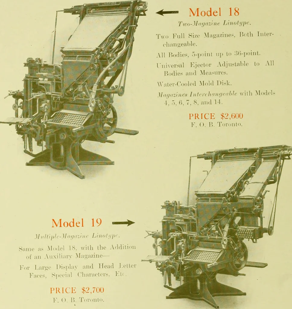 An illustration from Canadian printer & publisher, 1916, leaf 207
