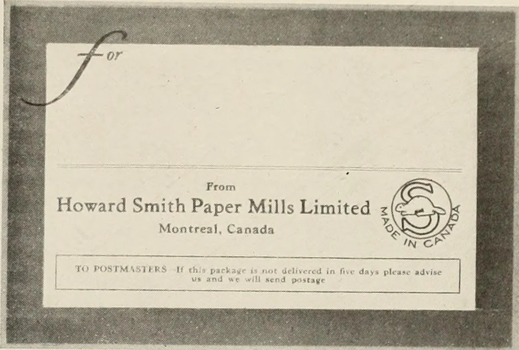 An illustration from Canadian printer & publisher, 1916, leaf 230