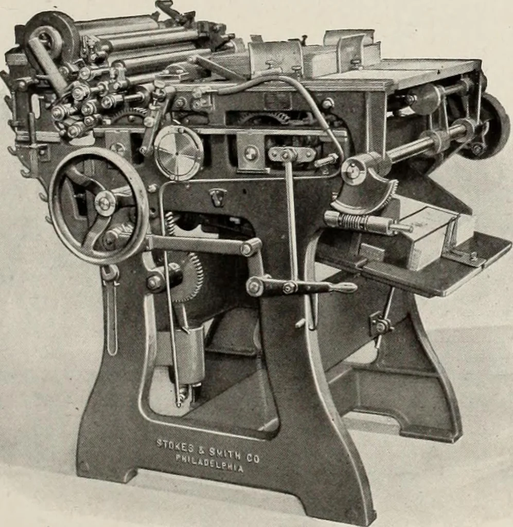 An illustration from Canadian printer & publisher, 1916, leaf 338