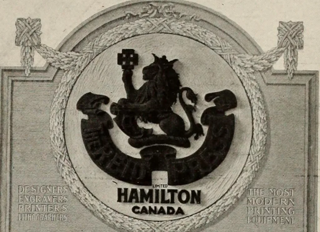An illustration from Canadian printer & publisher, 1916, leaf 428
