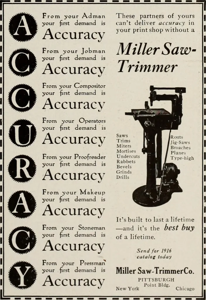 An illustration from Canadian printer & publisher, 1916, leaf 580