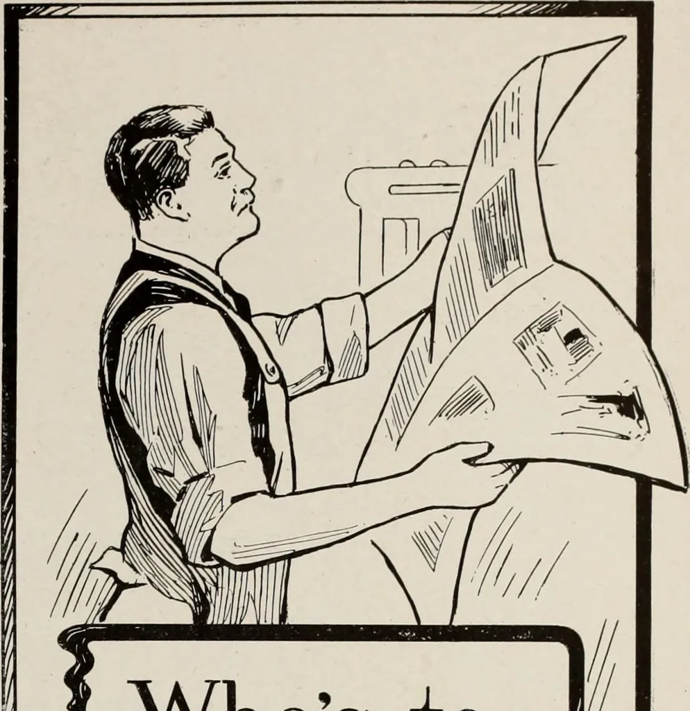 An illustration from Canadian printer & publisher, 1916, leaf 642