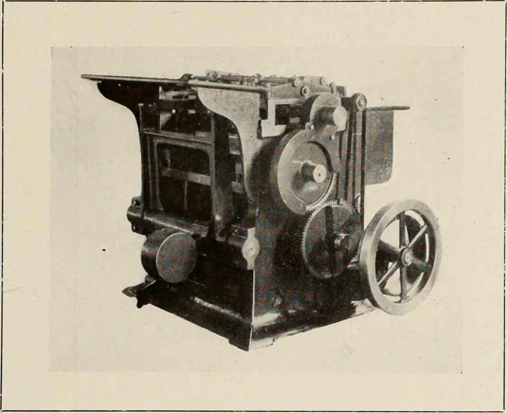 An illustration from Canadian printer & publisher, 1916, leaf 694