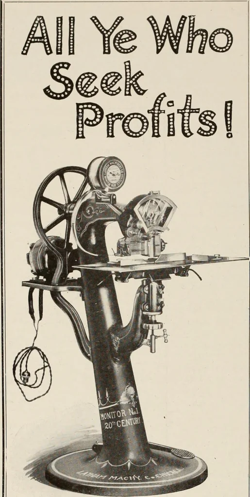 An illustration from Canadian printer & publisher, 1916, leaf 697