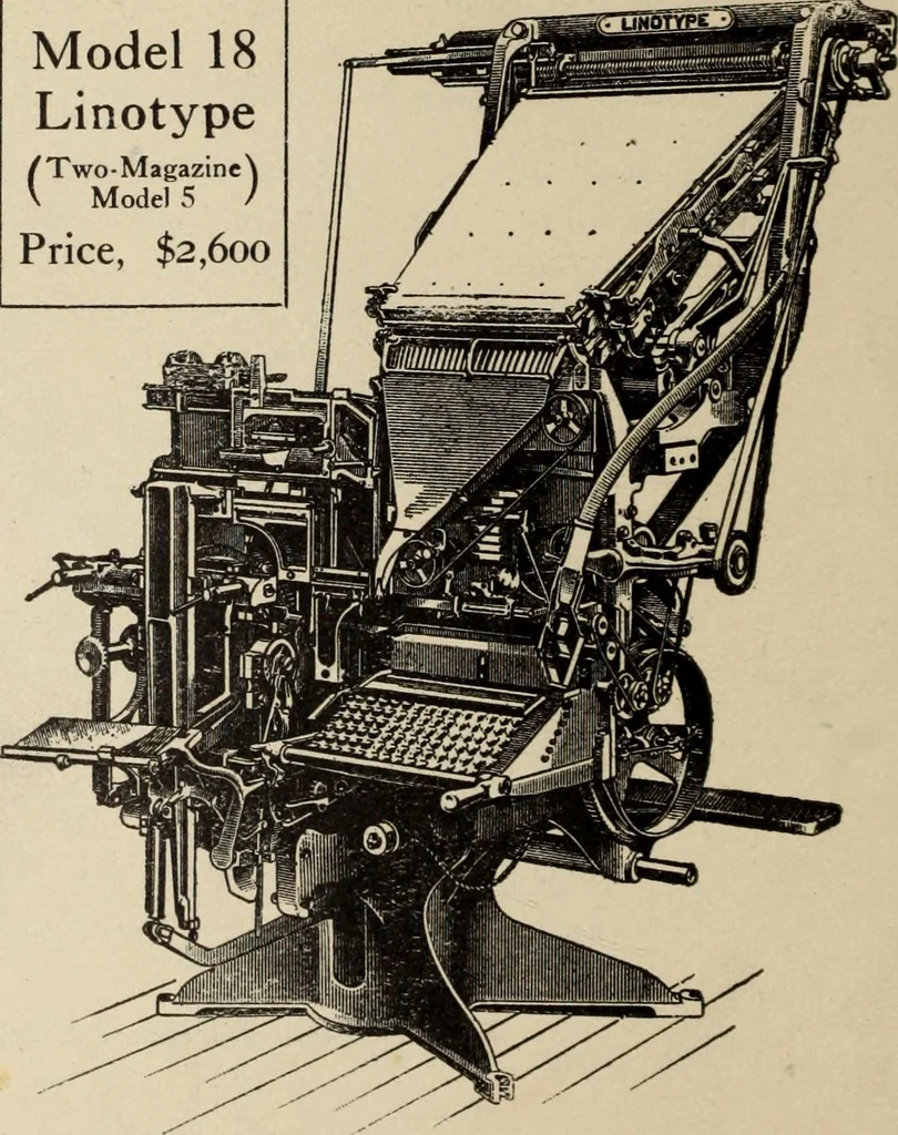 An illustration from Canadian printer & publisher, 1916, leaf 699