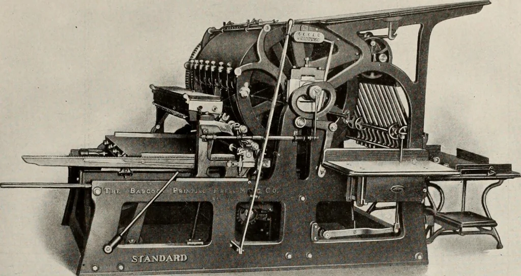 An illustration from Canadian printer & publisher, 1916, leaf 710