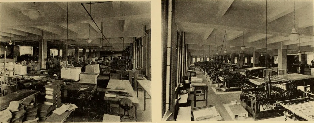 An illustration from Canadian printer & publisher, 1916, leaf 92