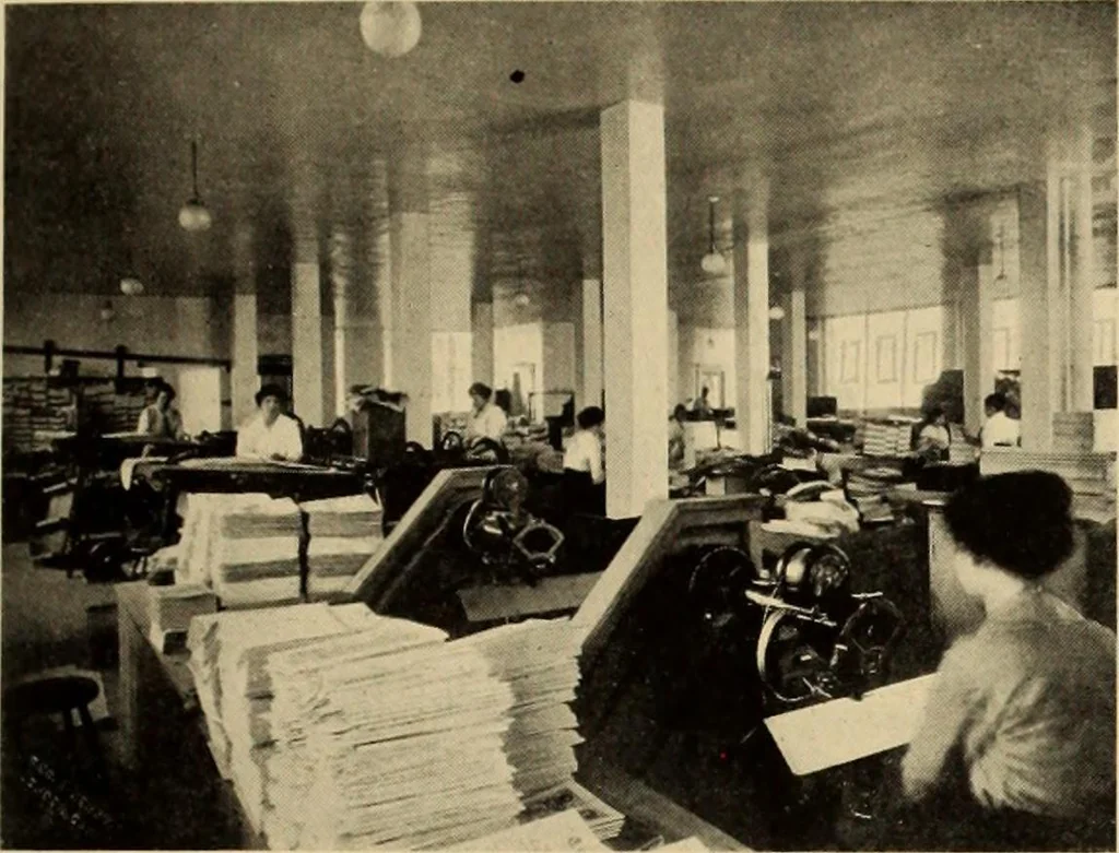 An illustration from Canadian printer & publisher, 1916, leaf 96