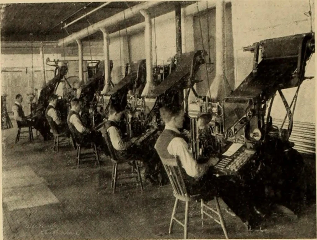 An illustration from Canadian printer & publisher, 1916, leaf 97