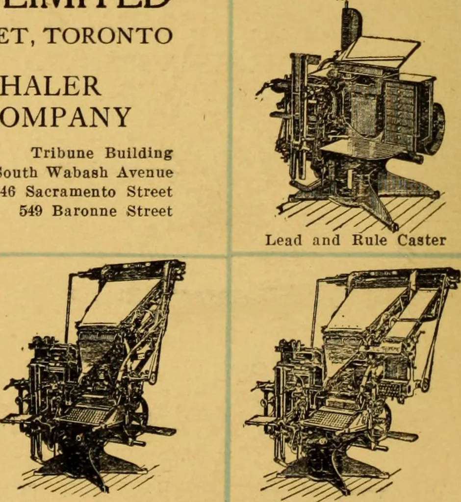 An illustration from Canadian printer & publisher, 1917, leaf 171