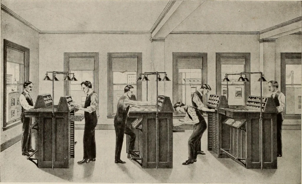 An illustration from Canadian printer & publisher, 1917, leaf 19