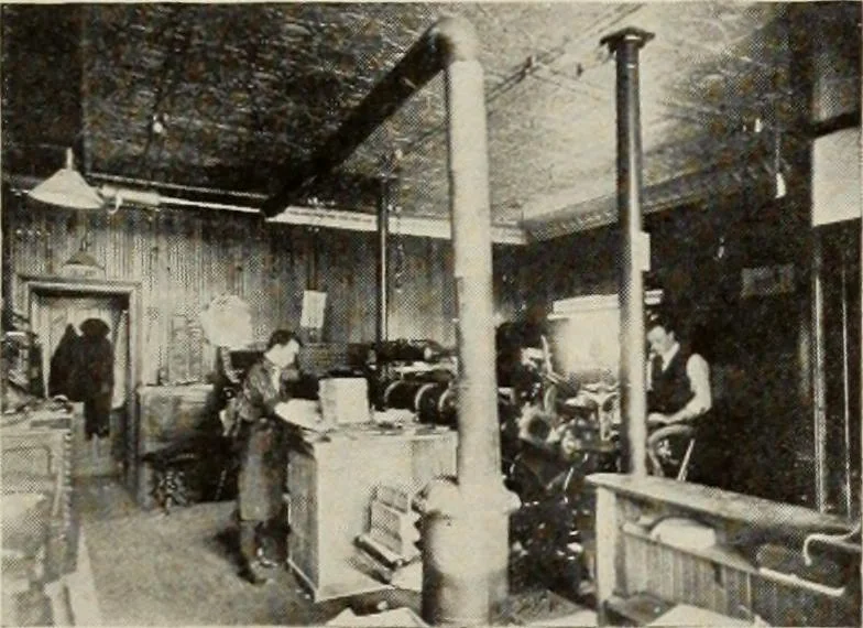 An illustration from Canadian printer & publisher, 1917, leaf 214