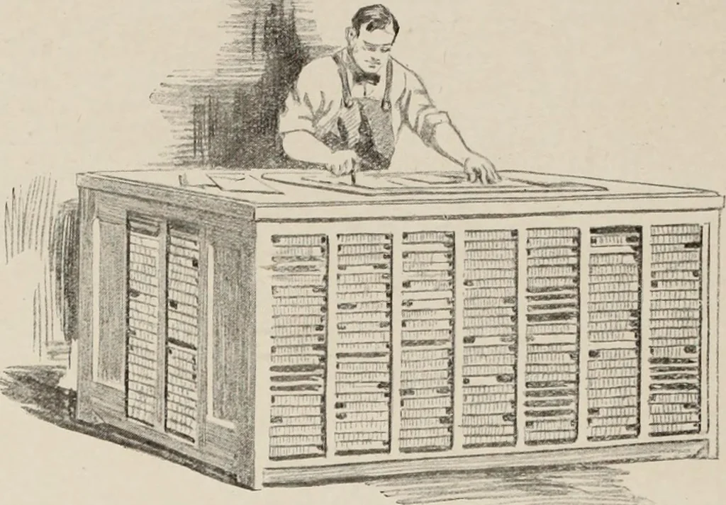 An illustration from Canadian printer & publisher, 1917, leaf 245