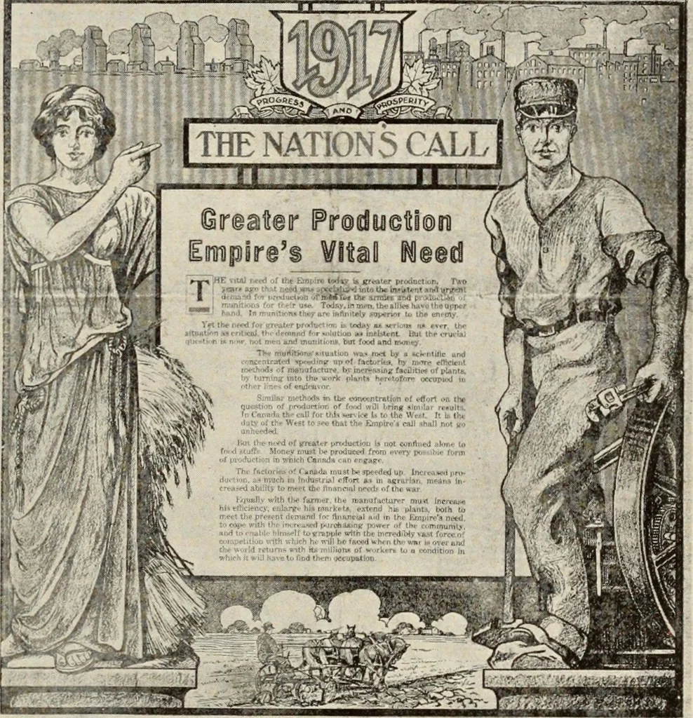 An illustration from Canadian printer & publisher, 1917, leaf 304