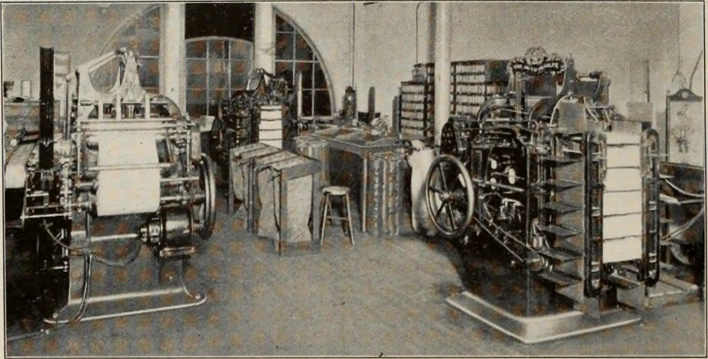An illustration from Canadian printer & publisher, 1917, leaf 335