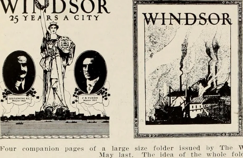 An illustration from Canadian printer & publisher, 1917, leaf 553
