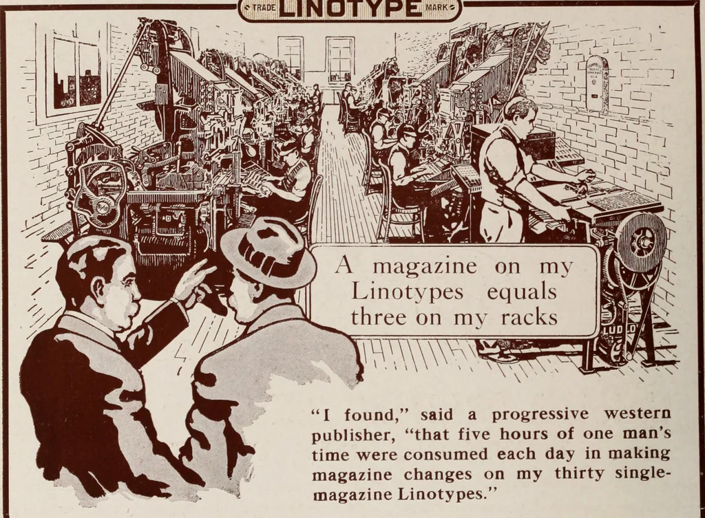 An illustration from Canadian printer & publisher, 1917, leaf 585