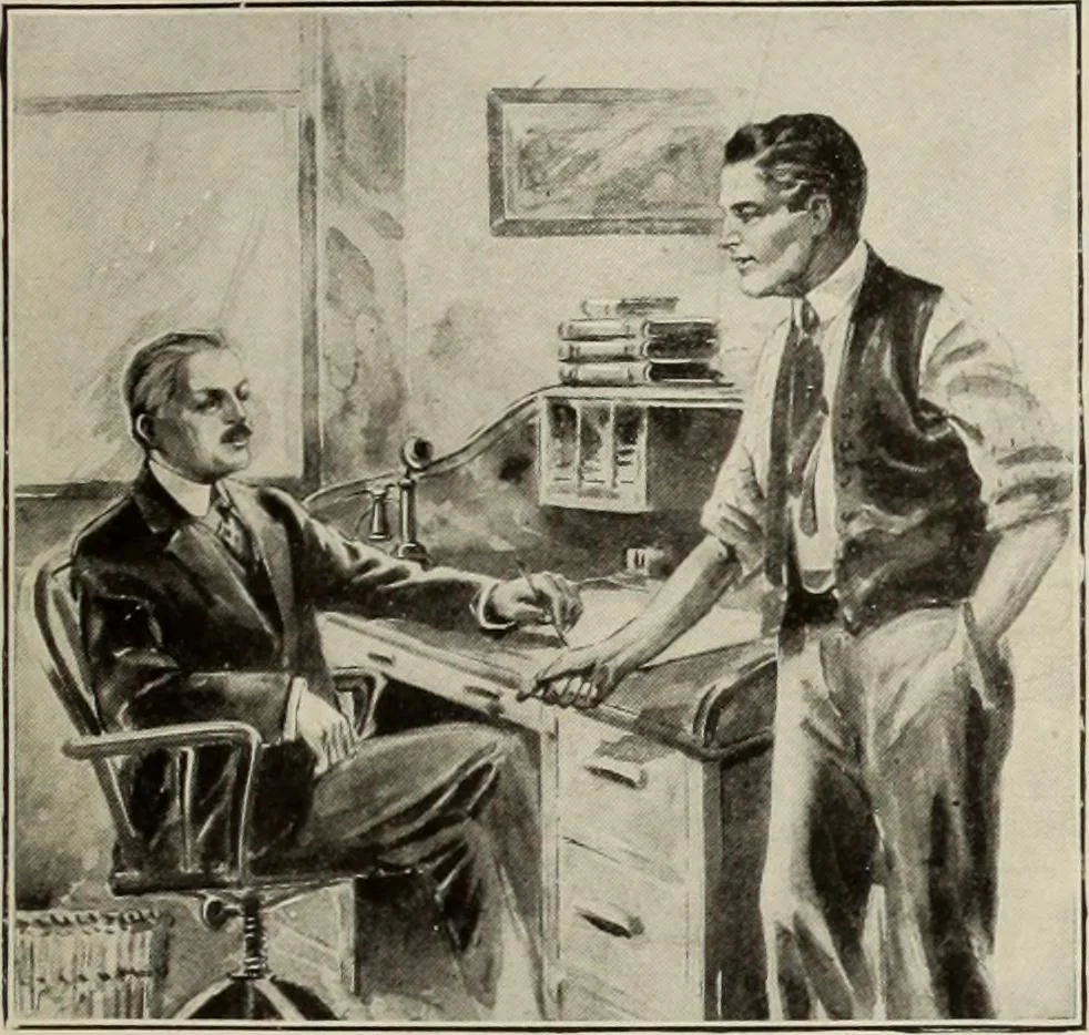 An illustration from Canadian printer & publisher, 1917, leaf 6