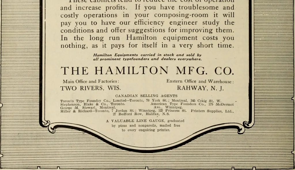 An illustration from Canadian printer & publisher, 1917, leaf 603