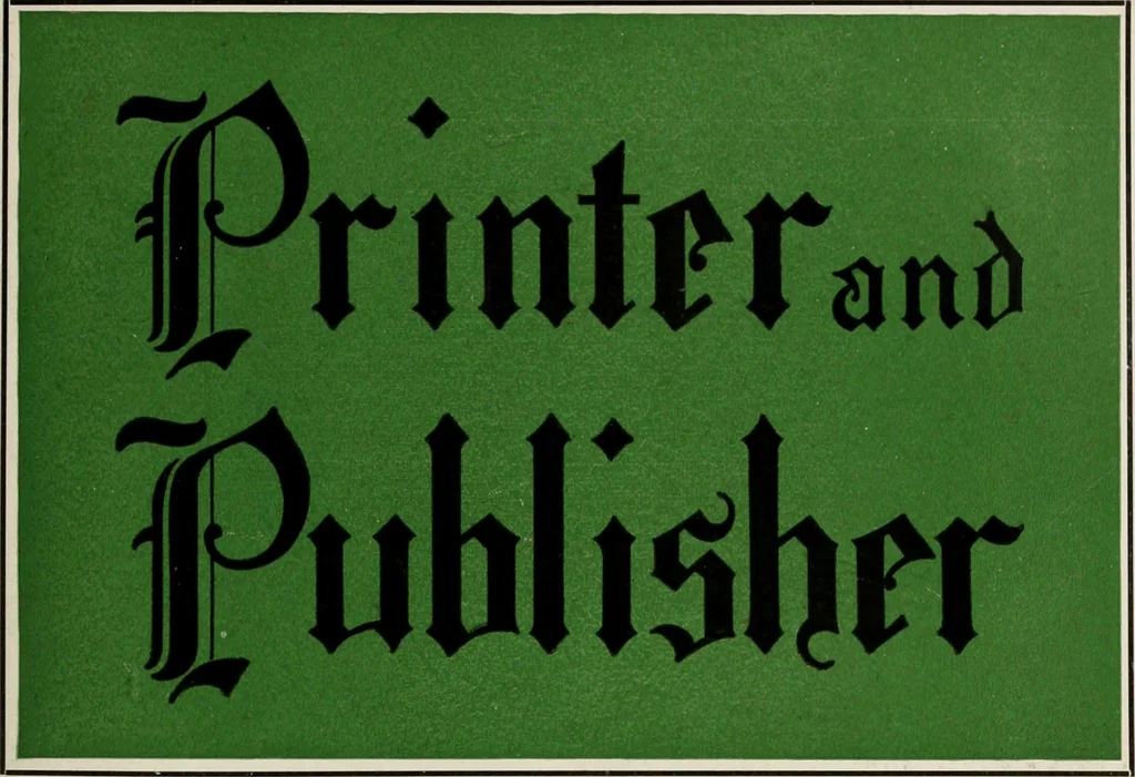 An illustration from Canadian printer & publisher, 1917, leaf 642