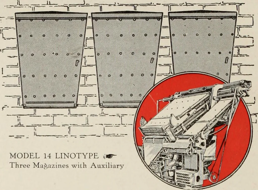 An illustration from Canadian printer & publisher, 1917, leaf 697