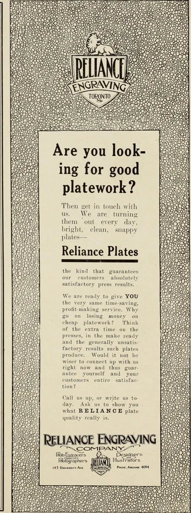 An illustration from Canadian printer & publisher, 1917, leaf 76