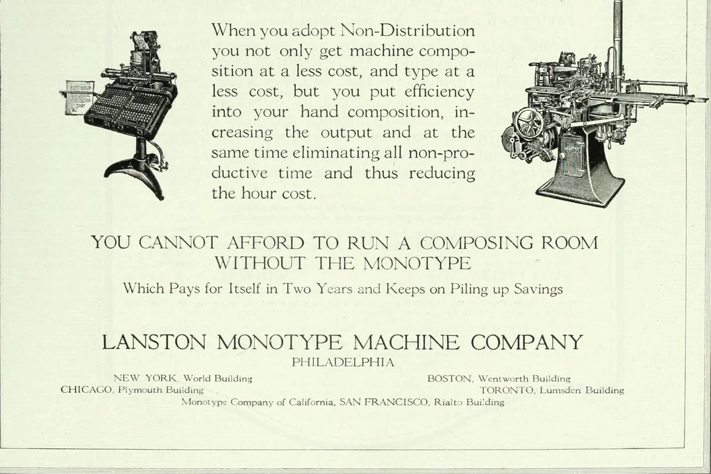 An illustration from Canadian printer & publisher, 1918, leaf 140