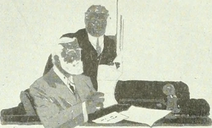 An illustration from Canadian printer & publisher, 1918, leaf 167