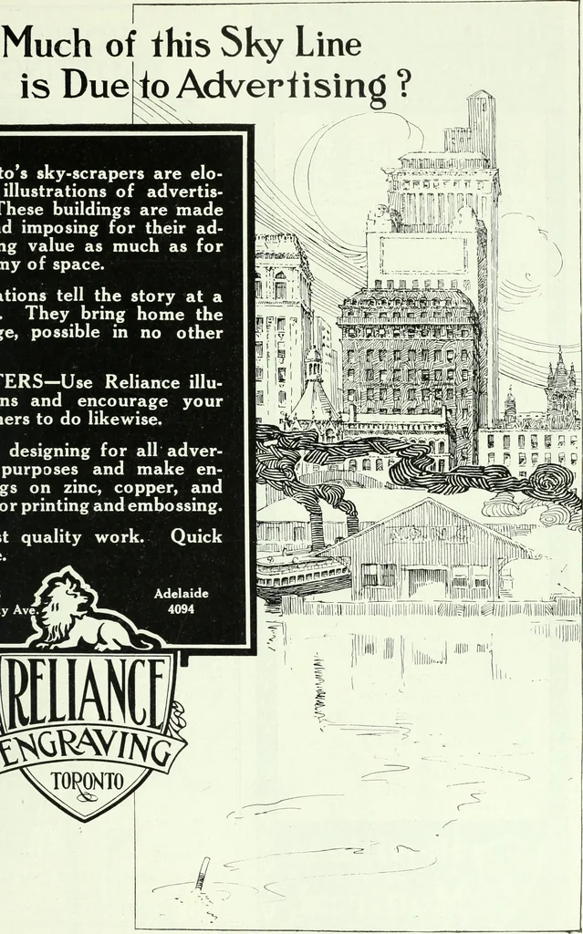 An illustration from Canadian printer & publisher, 1918, leaf 400