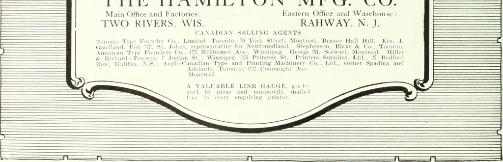 An illustration from Canadian printer & publisher, 1918, leaf 427