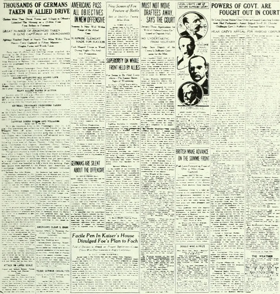 An illustration from Canadian printer & publisher, 1918, leaf 438