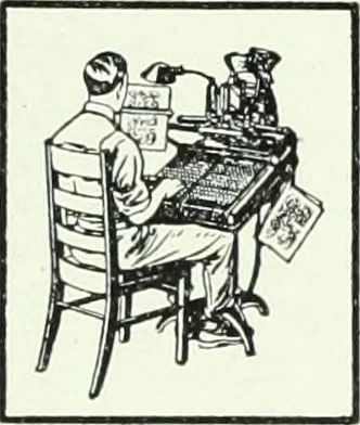 An illustration from Canadian printer & publisher, 1918, leaf 496