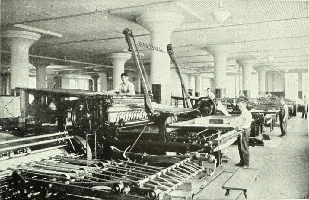 An illustration from Canadian printer & publisher, 1918, leaf 602