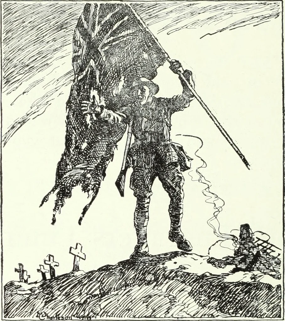 An illustration from Canadian printer & publisher, 1918, leaf 605