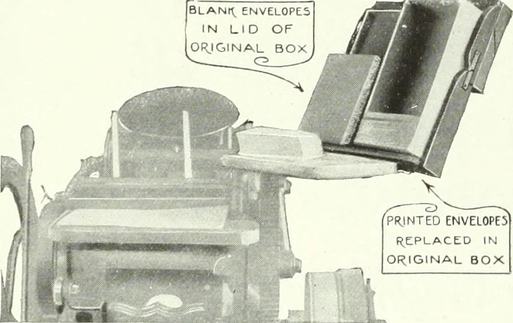 An illustration from Canadian printer & publisher, 1918, leaf 65