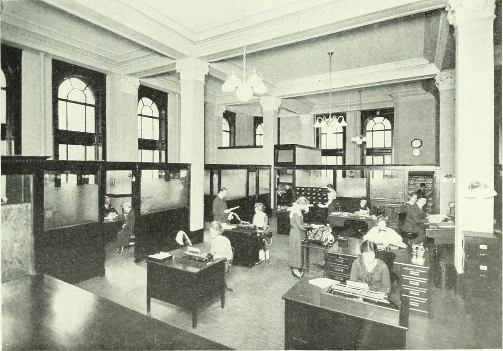 An illustration from Canadian printer & publisher, 1918, leaf 672