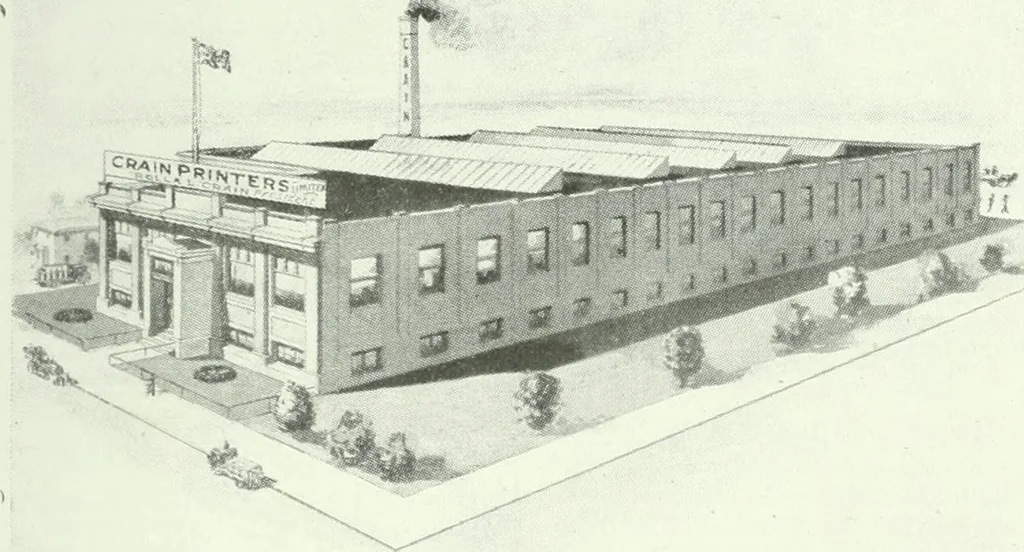 An illustration from Canadian printer & publisher, 1918, leaf 84