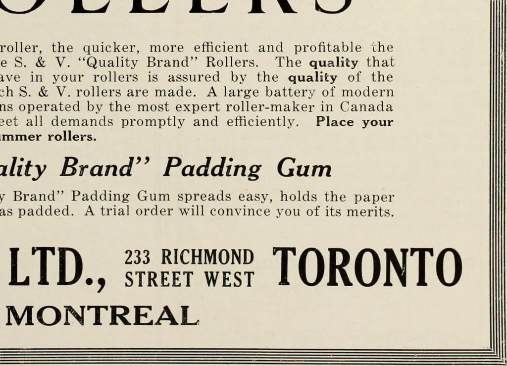 An illustration from Canadian printer & publisher, 1919, leaf 194