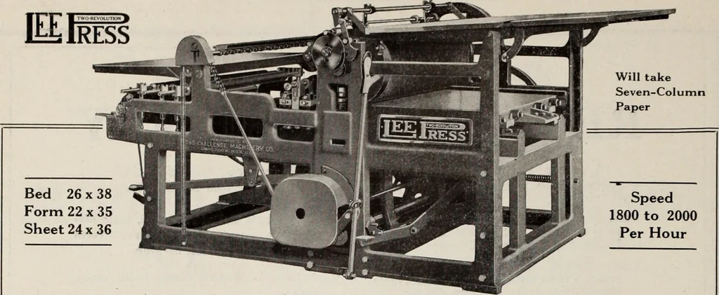 An illustration from Canadian printer & publisher, 1919, leaf 235
