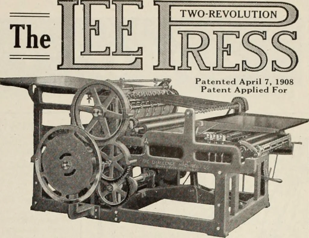 An illustration from Canadian printer & publisher, 1919, leaf 308