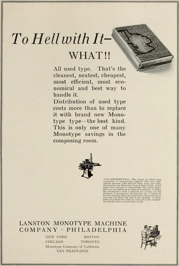 An illustration from Canadian printer & publisher, 1919, leaf 390