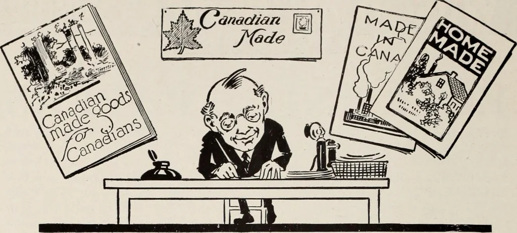An illustration from Canadian printer & publisher, 1919, leaf 395