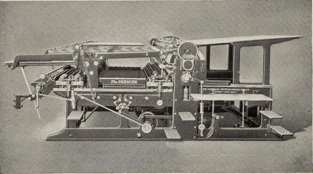 An illustration from Canadian printer & publisher, 1919, leaf 407