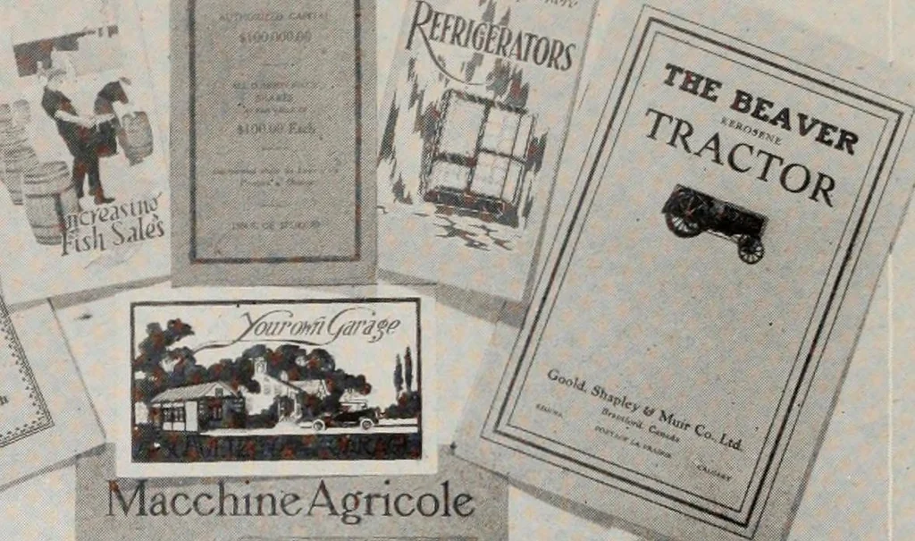 An illustration from Canadian printer & publisher, 1919, leaf 425